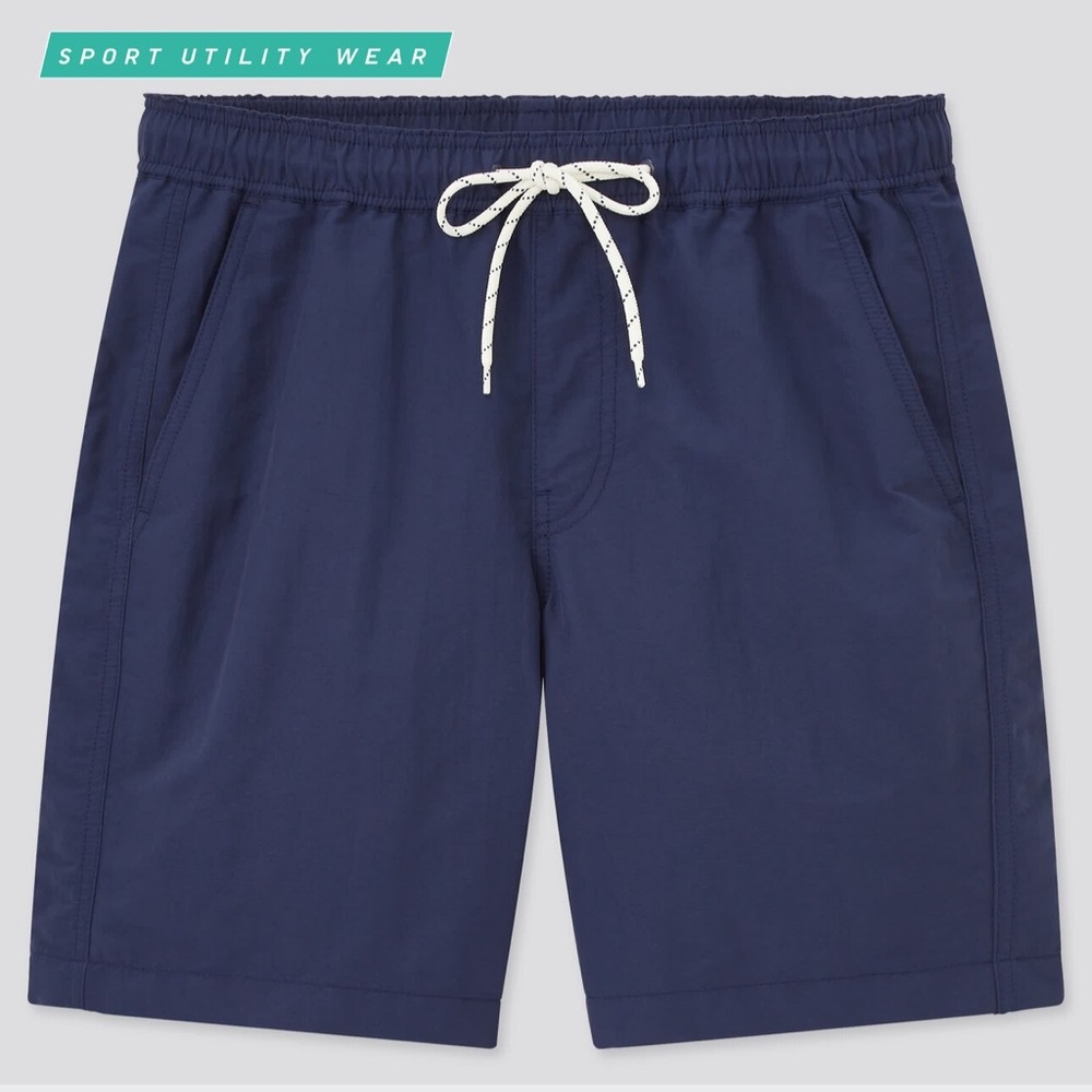 Uniqlo Navy Swim Active Shorts - Medium